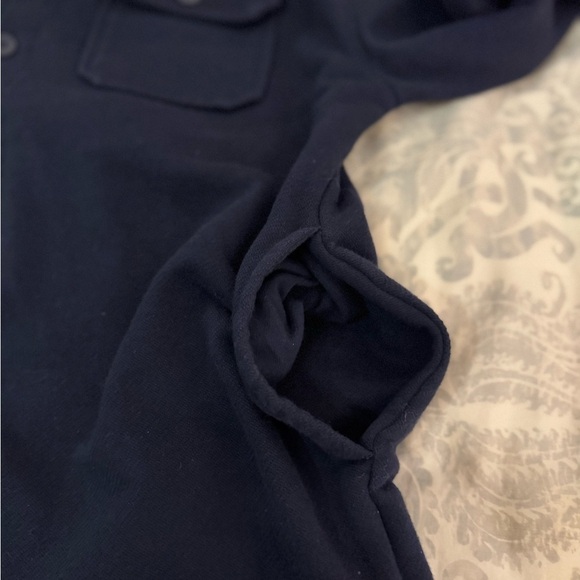 Kid’s Gap Navy Shirt Jacket (L - 10) - Picture 8 of 12